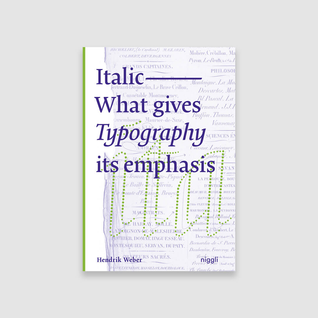 NIGGLI EDITIONS - ITALIC IMAGE 1