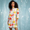 The Norm - Mini Dress Peach Bloom Image 2