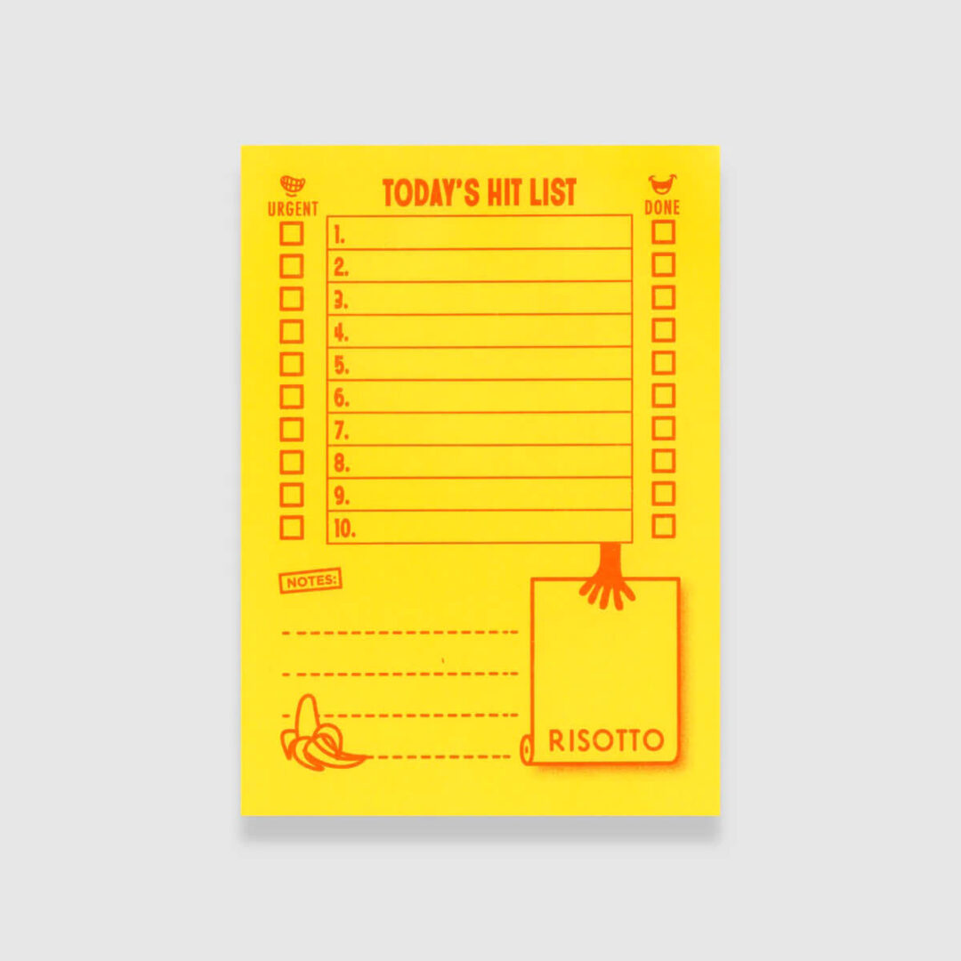 Risotto Studio - Hit List Yellow Image 1