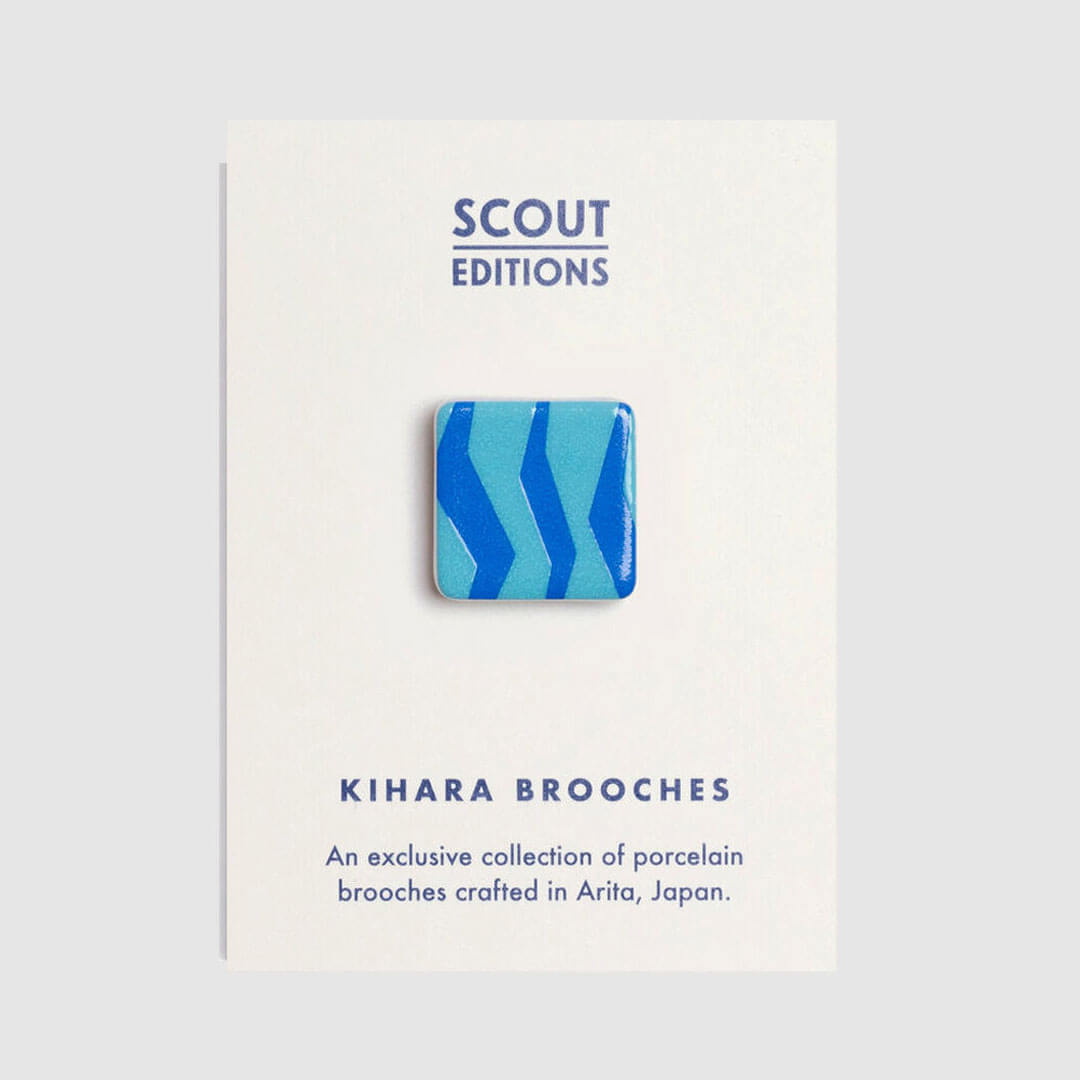 Scout Editions - Square Watermelon Porcelain Pin Image 2