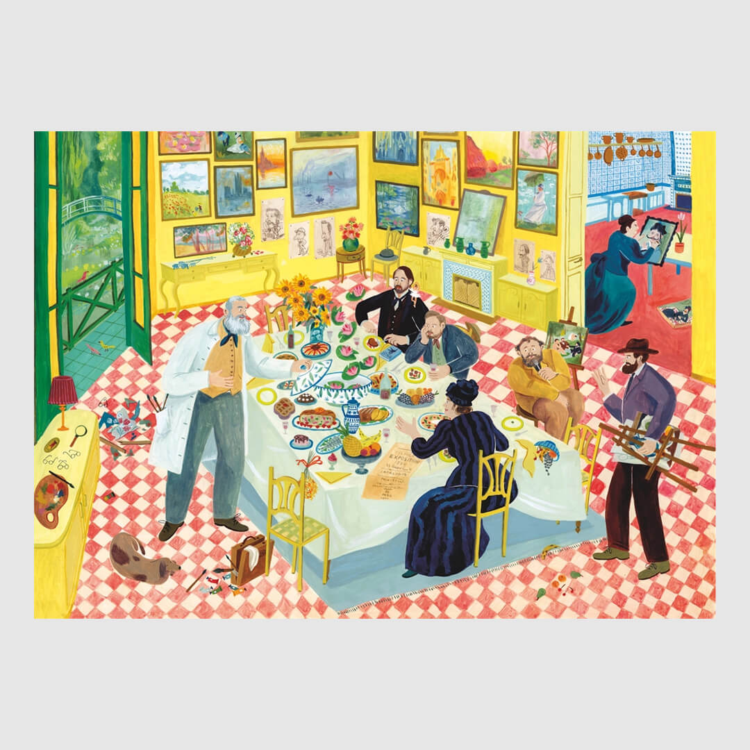 Thames & Hudson - Dinner With Monet Puzzle Image 3