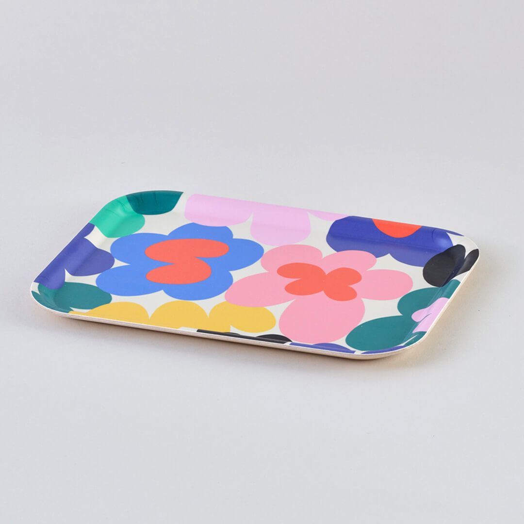 Wrap Magazine - Floral Burst Mini Art Tray Image 2