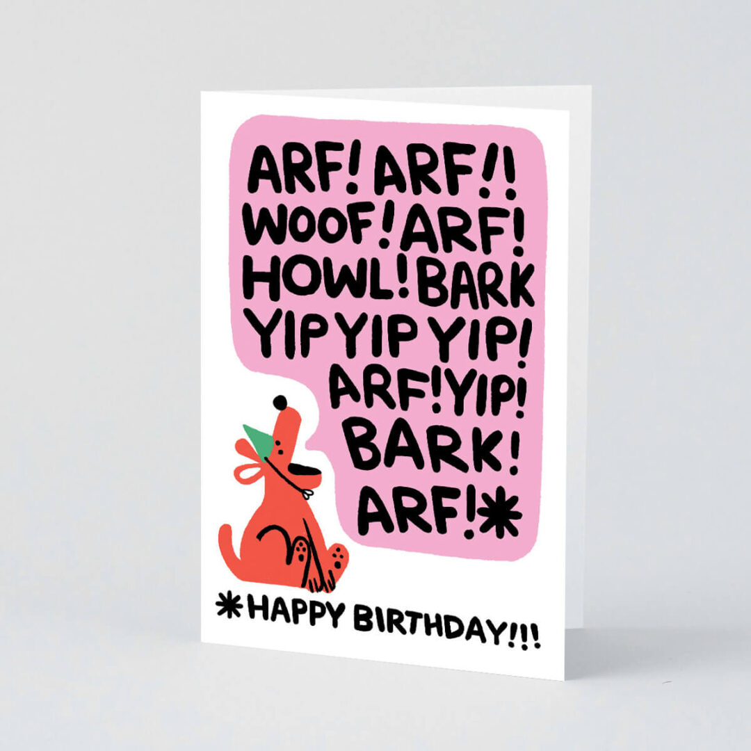 Wrap Magazine - Birthday Bark Card Image 1