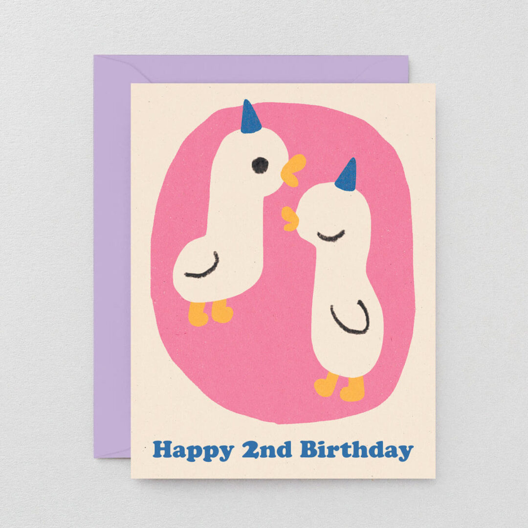 Wrap Magazine - Happy 2nd Birthday Card Image 2