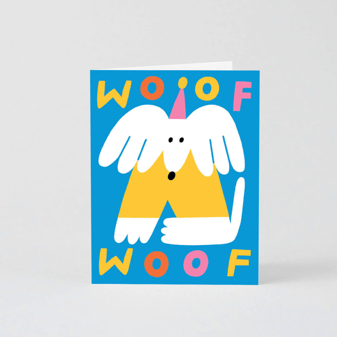 Wrap Magazine - Woof Woof Dog Card Image 1