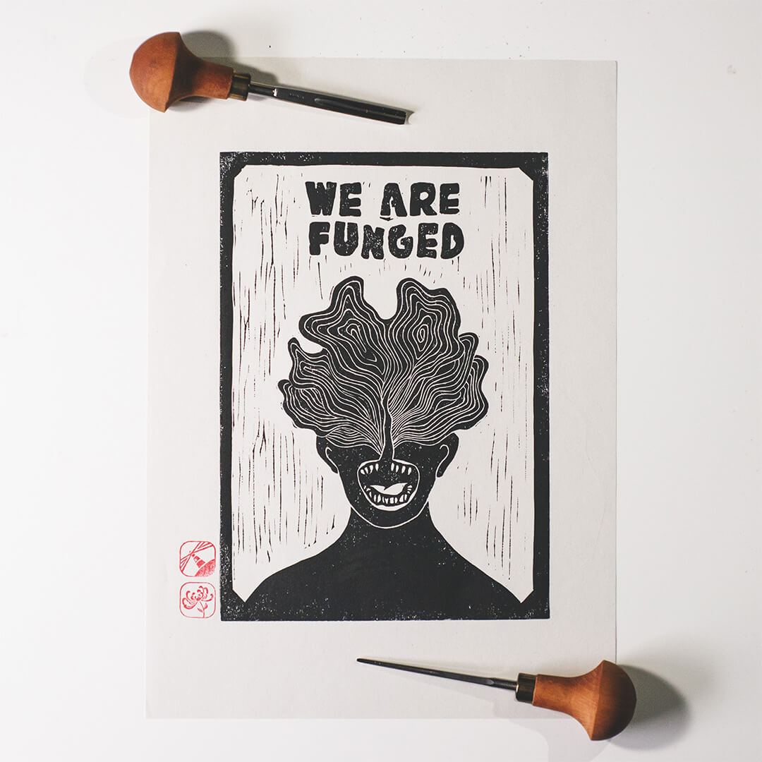 Faros We are Funged Art Print - 3