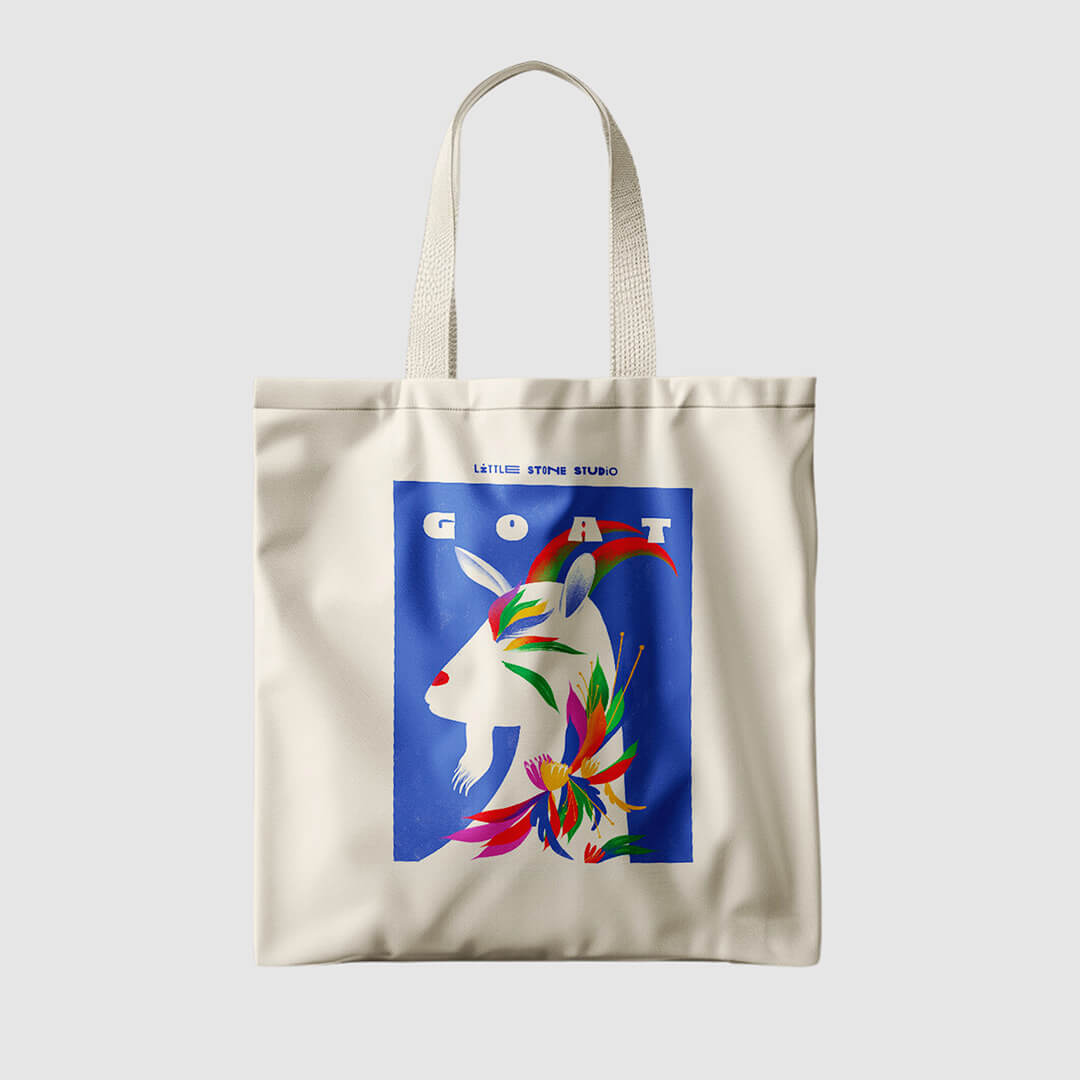 Goat Tote Bag
