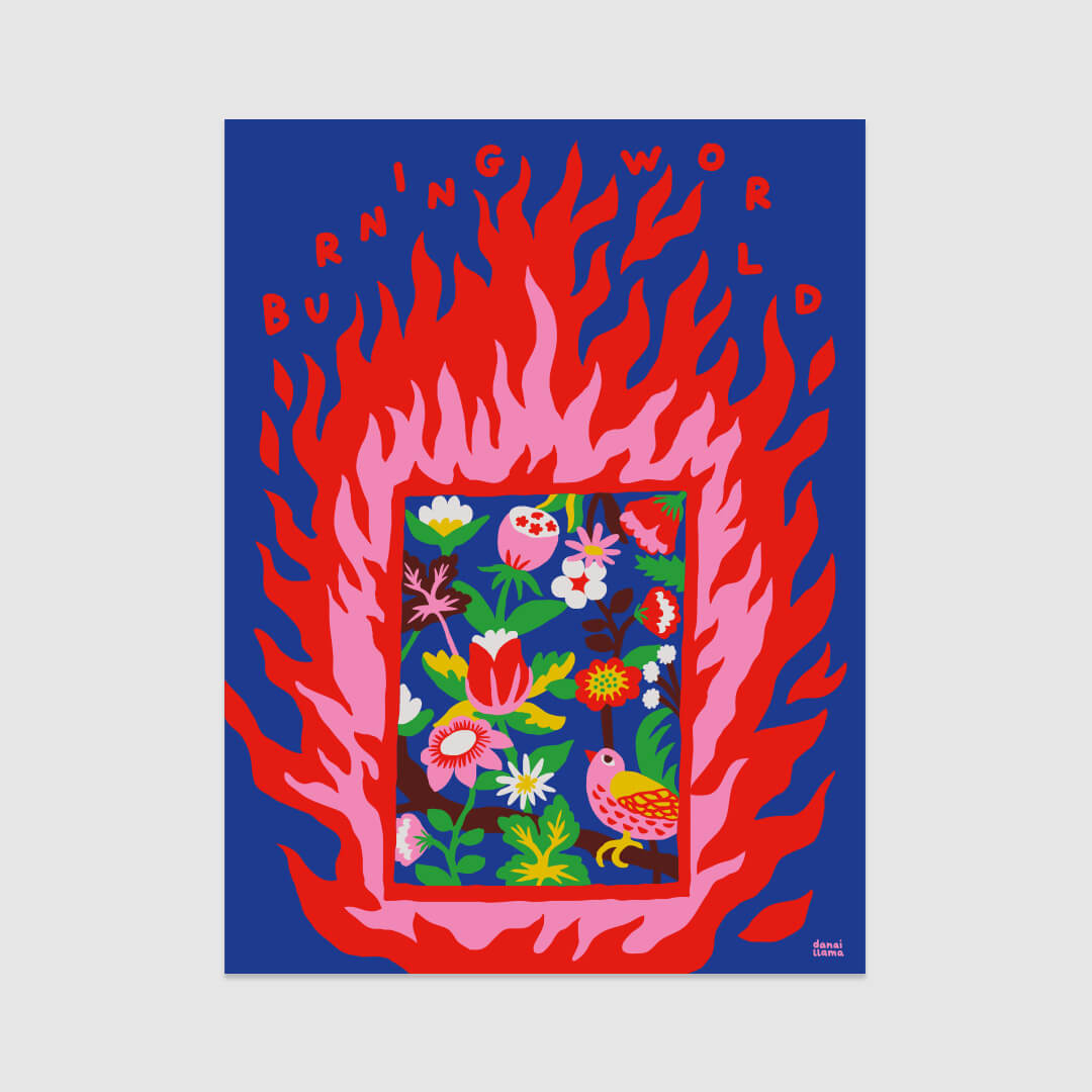 Burning World Poster