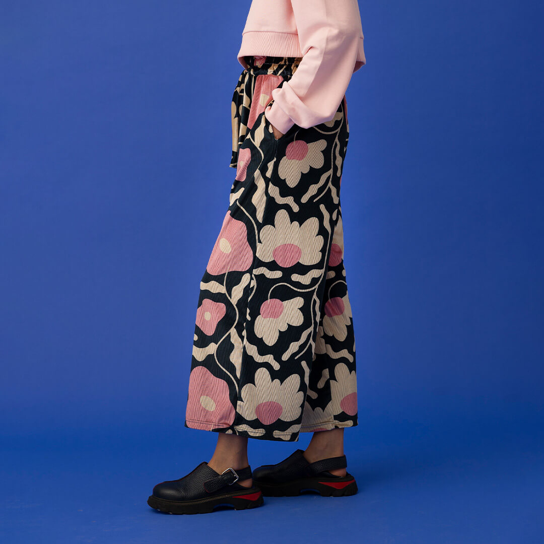 Eric Wide Leg Pants - Pet Plants
