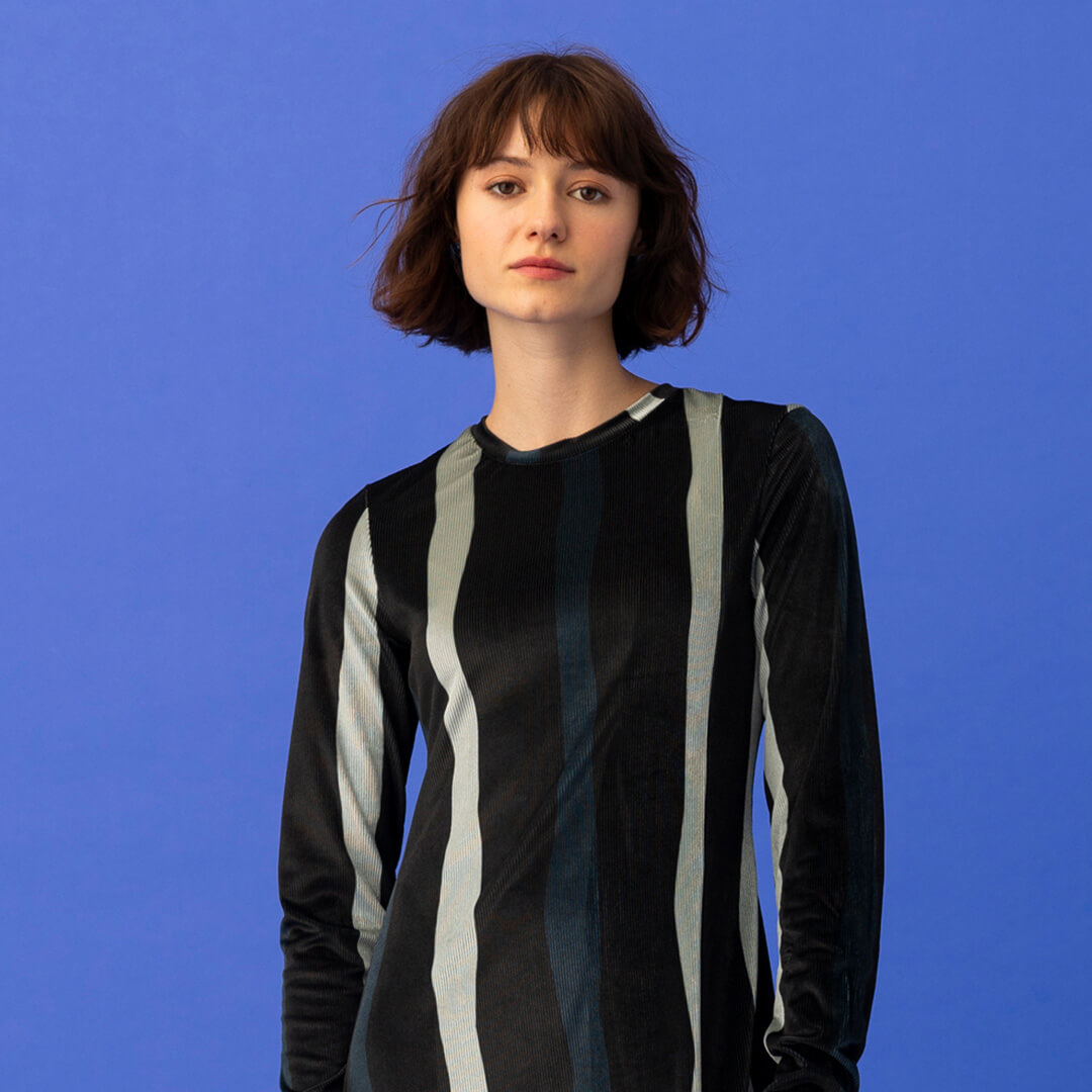 Scarlett Dress - Adelie Stripes
