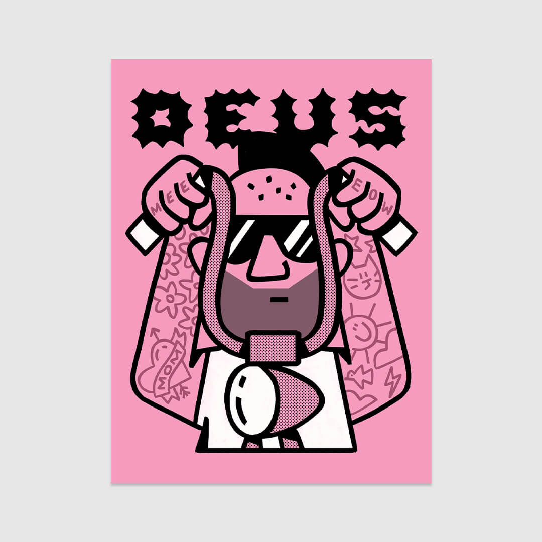 Deus Meow Poster