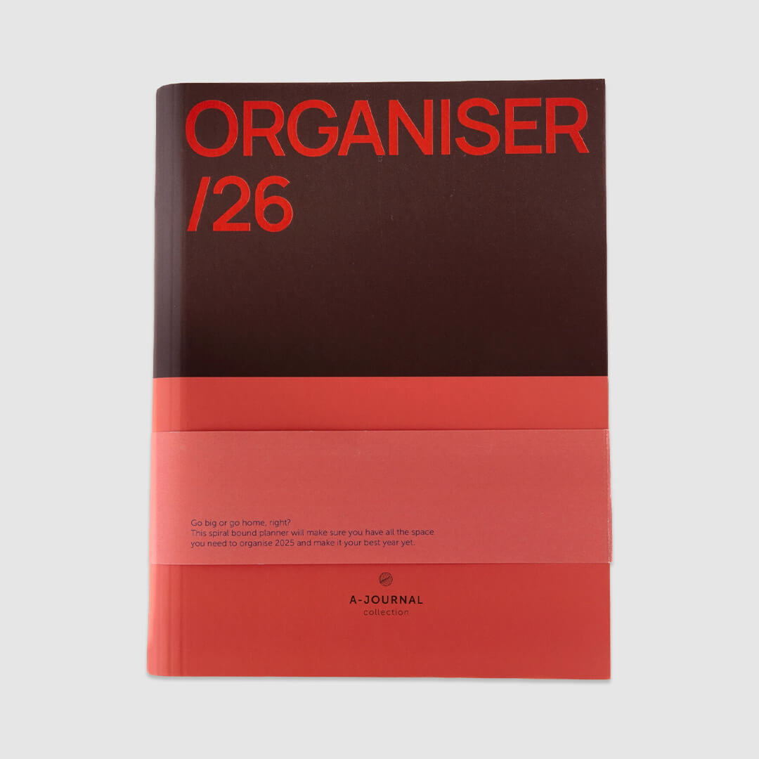 2026 Spiral Organiser Coral
