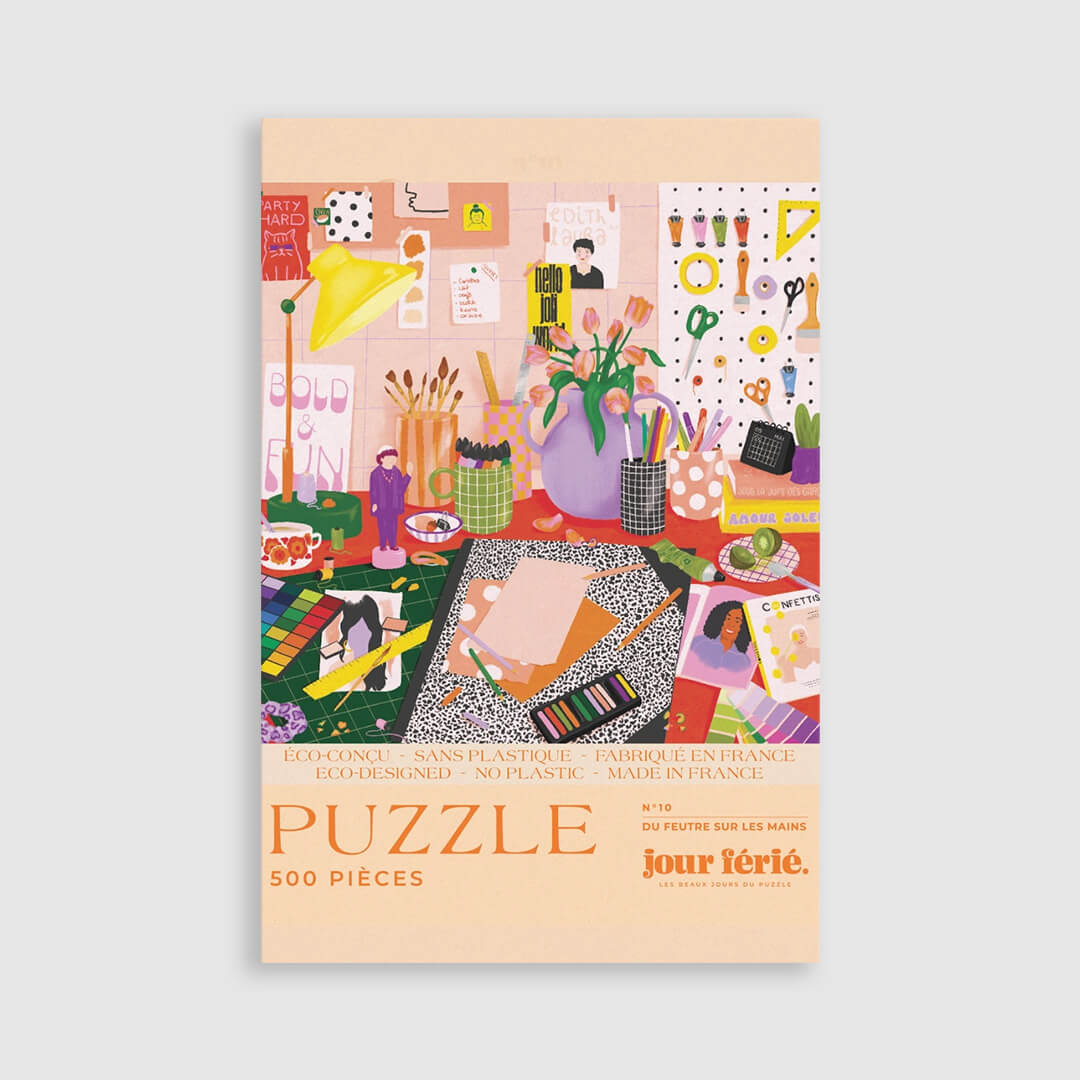 Felt On Your Hands Puzzle 500 Pcs