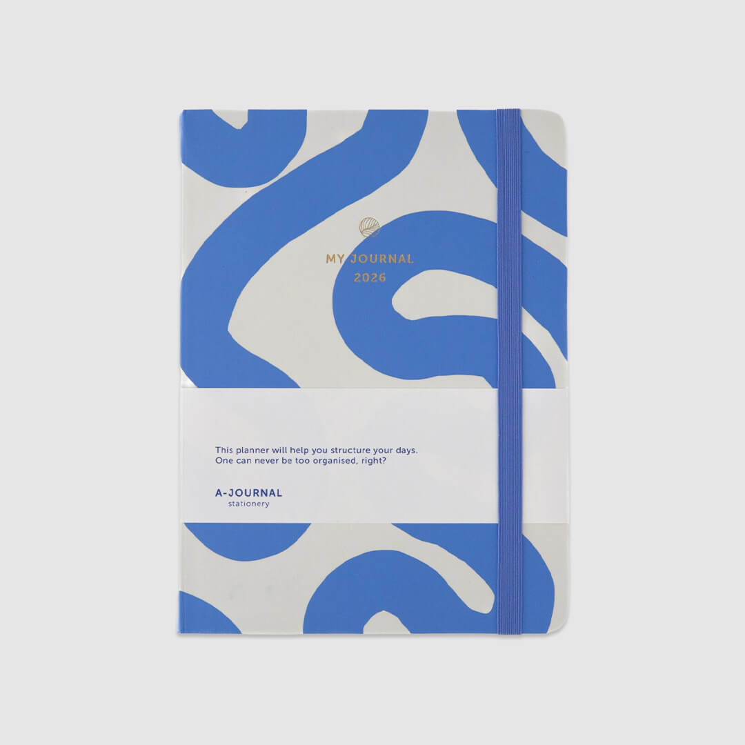 2026 My Journal Flow Blue