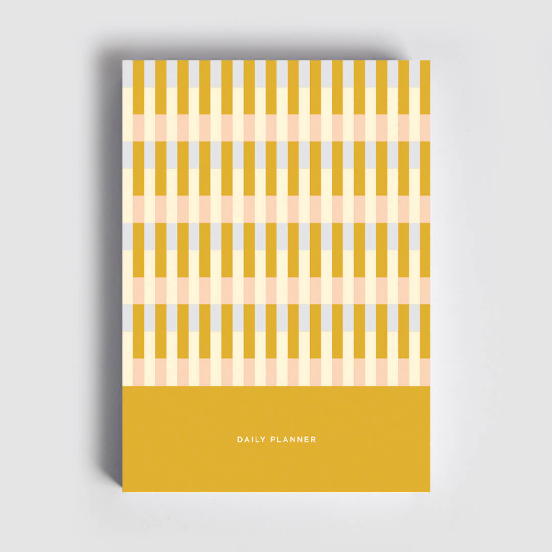 2026 Daily Planner Yellow