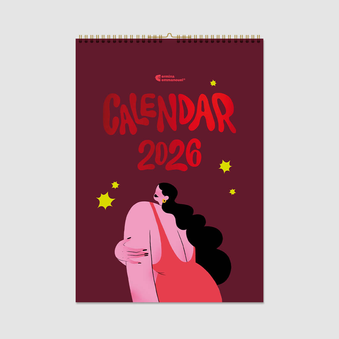 2026 Ermina Emmanouel Wall Calendar