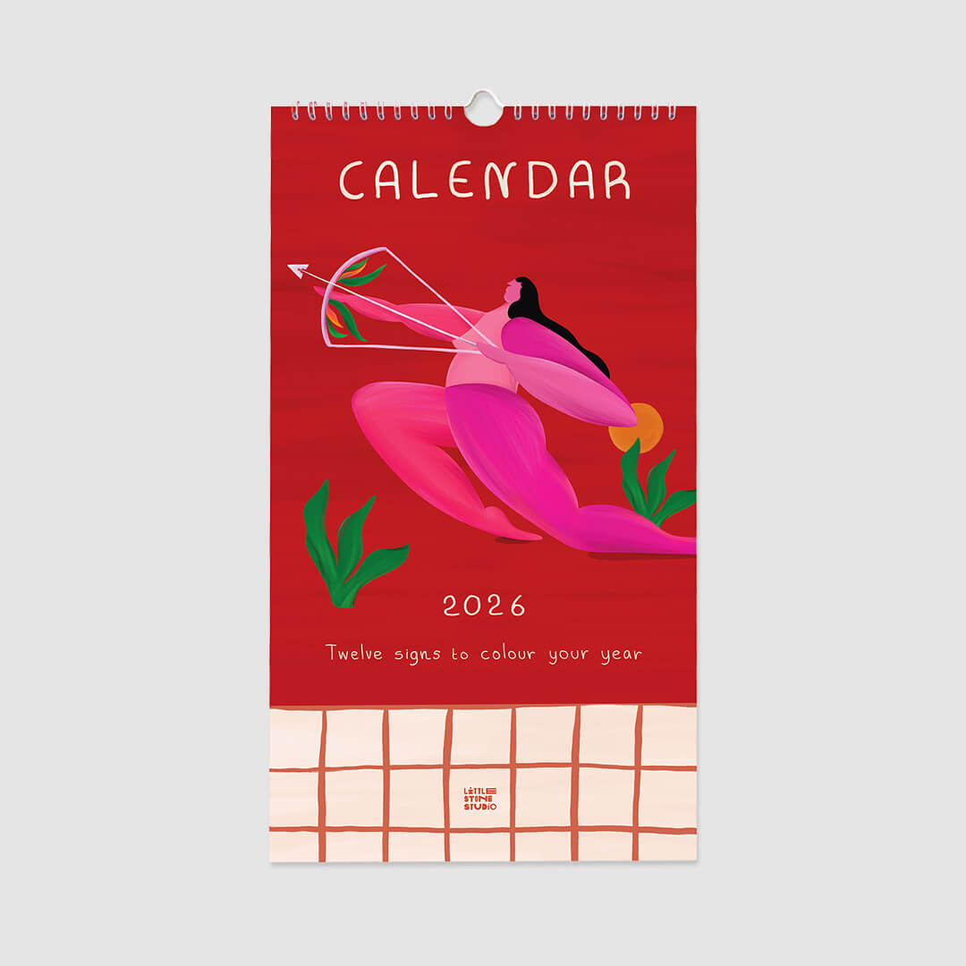 2026 Little Stone Wall Calendar