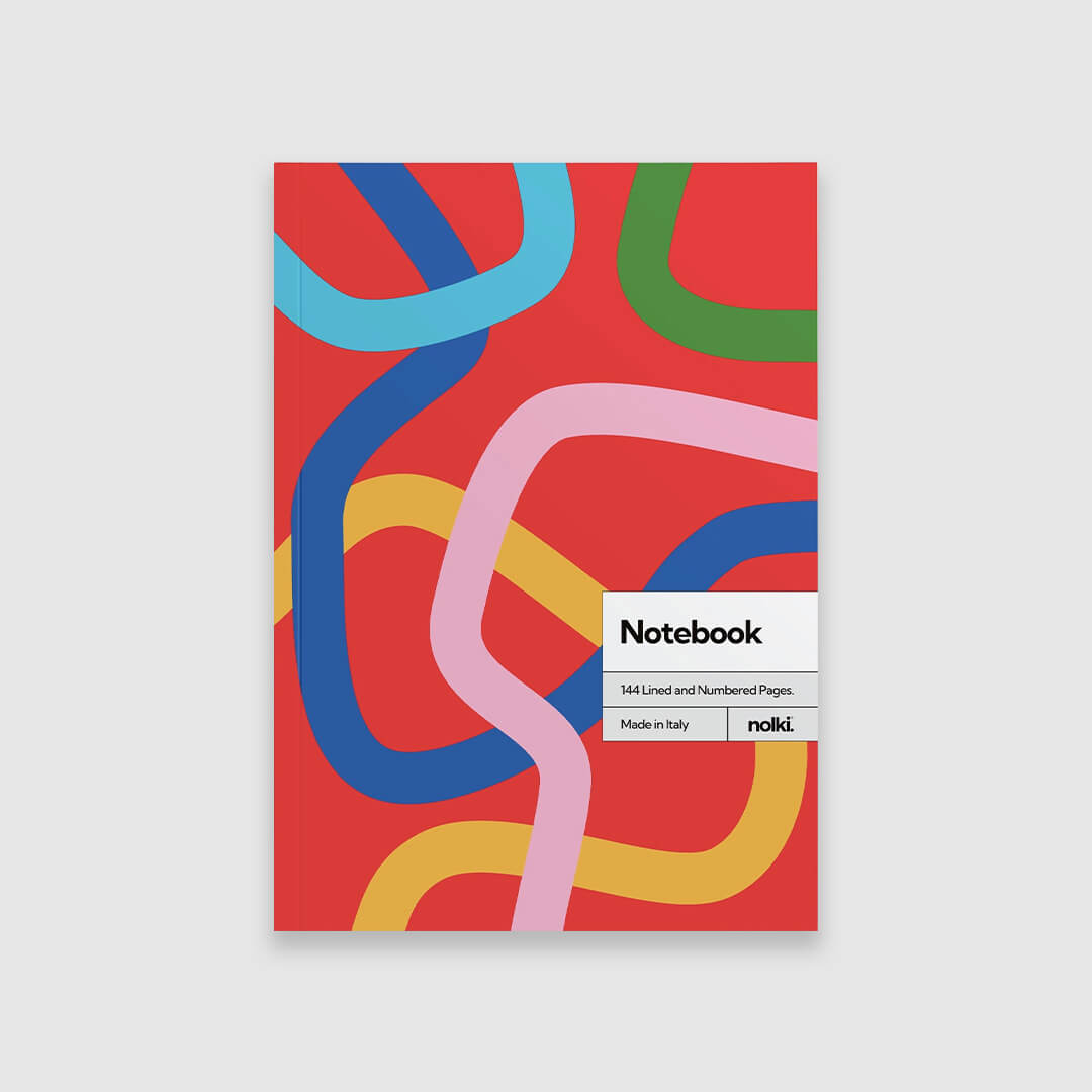 Midnight A6 Lined Notebook