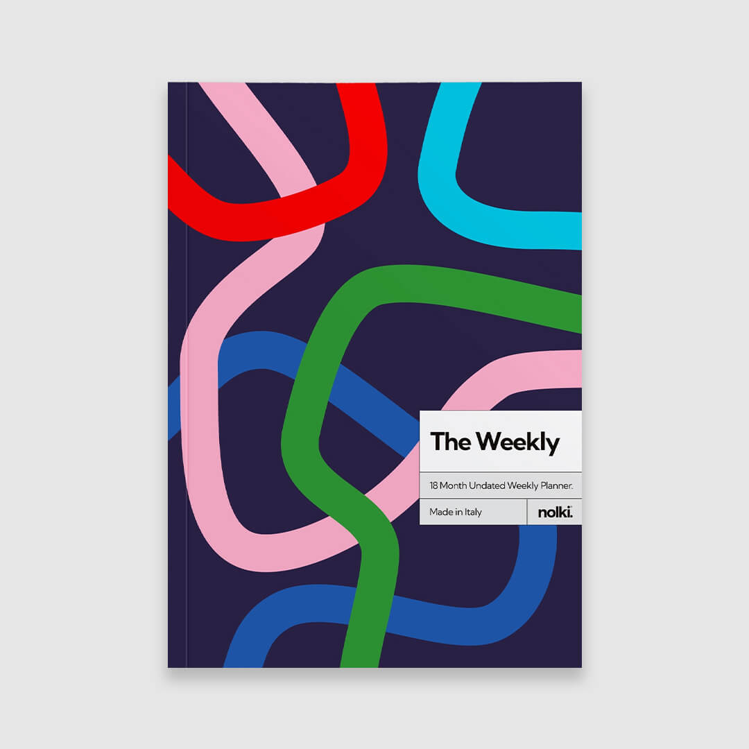 Midnight Weekly Undated A5 Planner