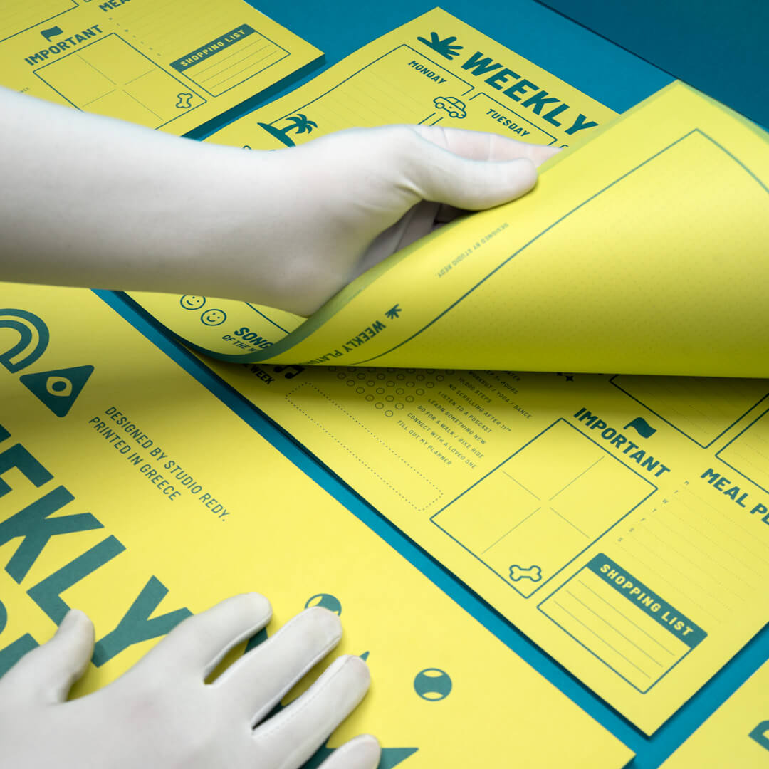 PLAYGROUND A3 PLANNERS – YELLOW – 2