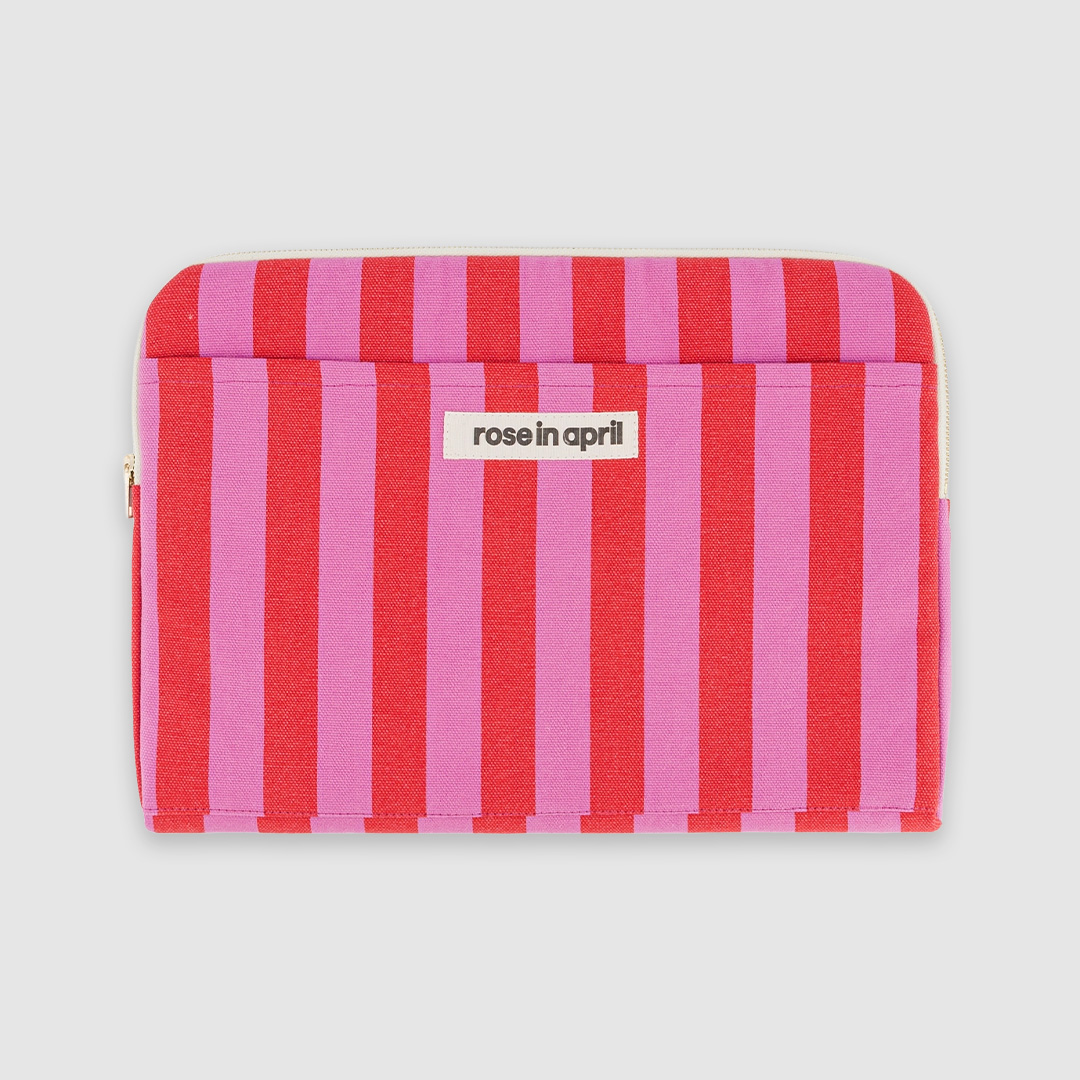 Octave Stripes Orchid / Tomato Laptop Sleeve 13/14'