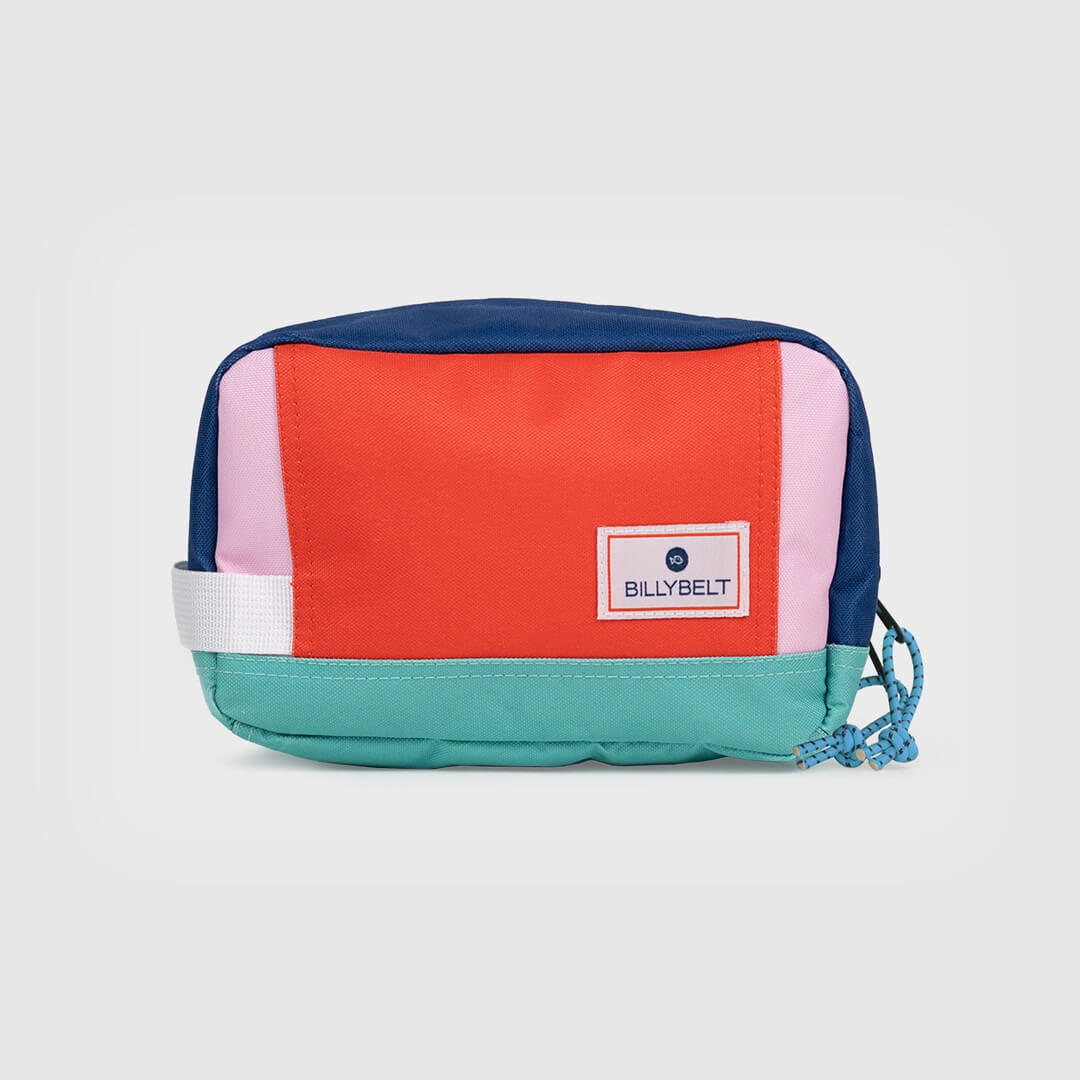 Toiletry Bag Red & blue