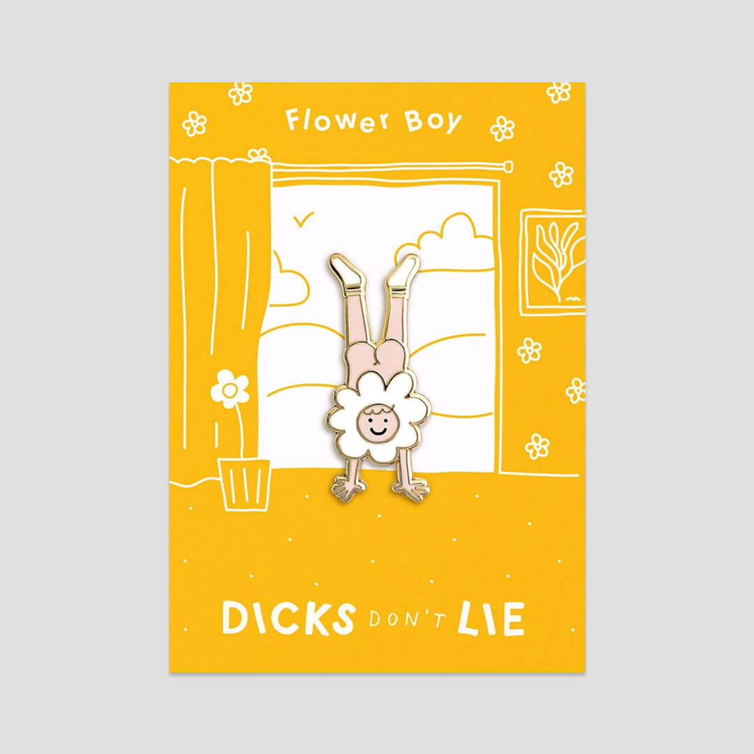Flower Boy Pin
