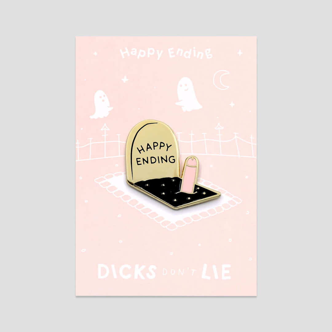 Happy Ending Pin