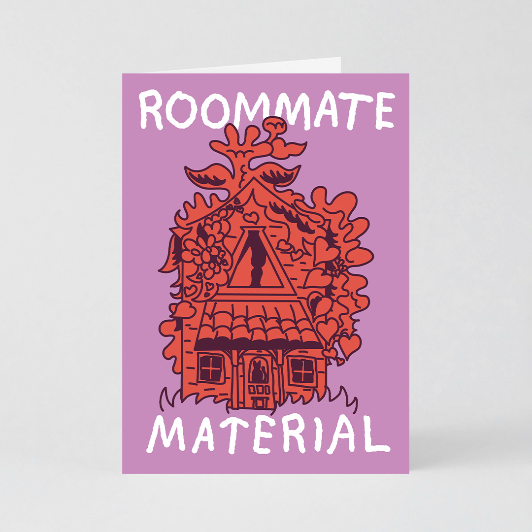 Roommate Material Card
