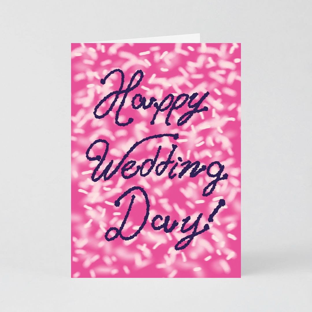 Wedding Confetti Card