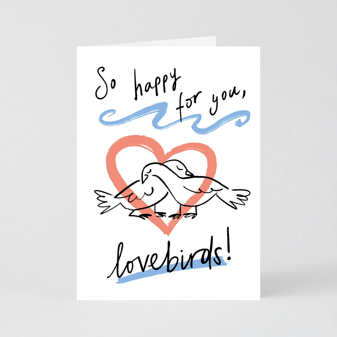 Lovebirds Card